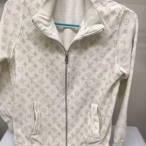 Louis Vuitton Monogram cardigan sweater S